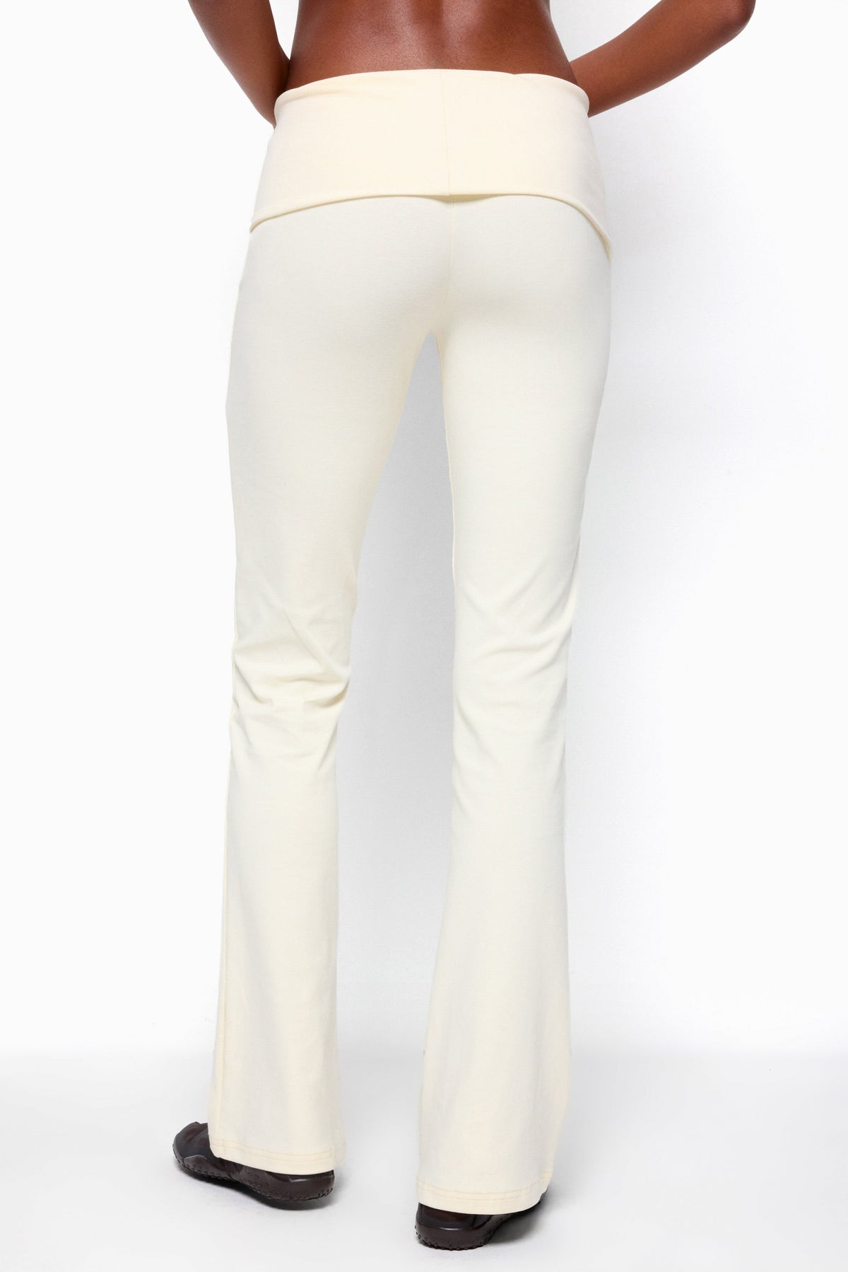 Ivanne Foldover Flared Trousers