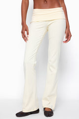 Ivanne Foldover Flared Trousers