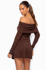 Habiba Foldover Off Shoulder Top