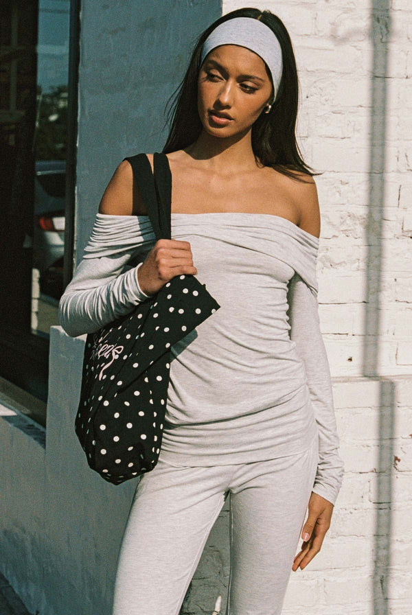 Habiba Foldover Off Shoulder Top view 2