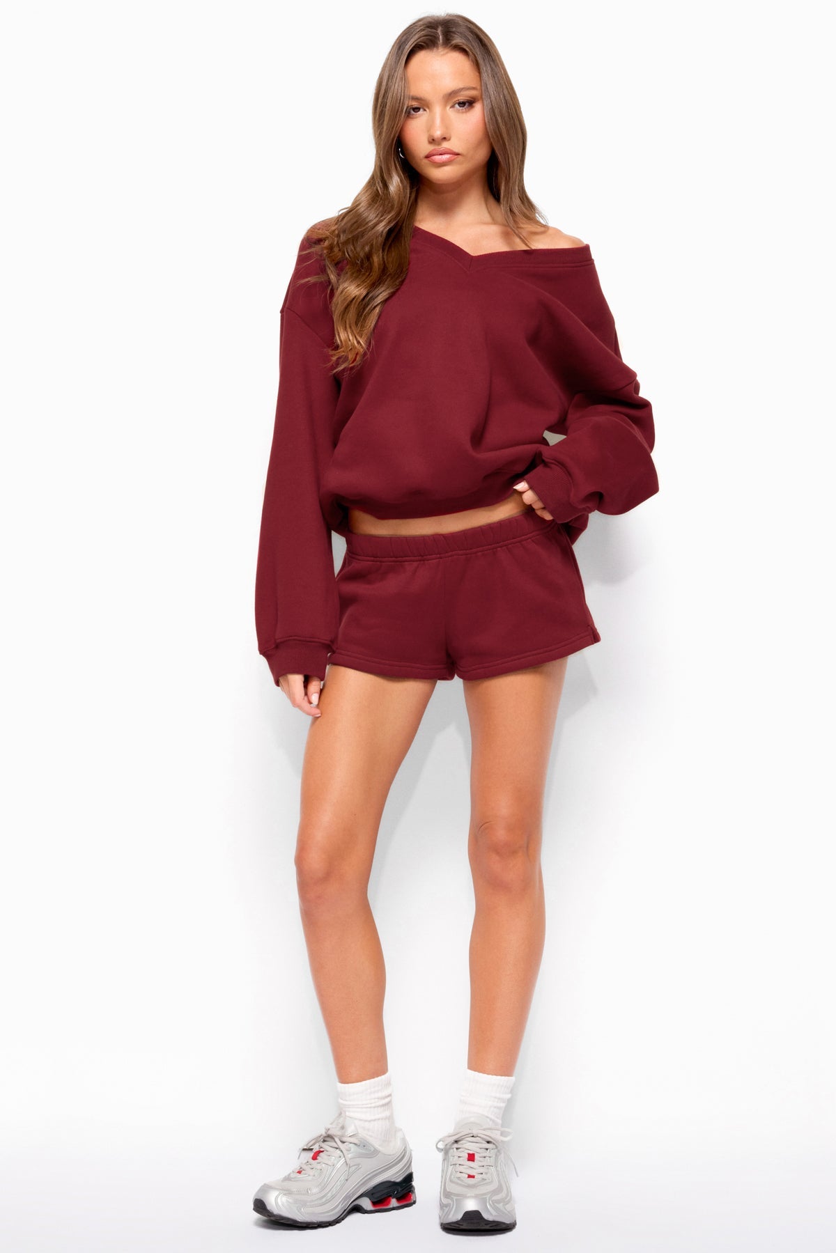 Bronte V Neck Sweatshirt
