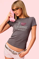 I Love Barbie™ Rhinestone T Shirt