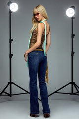 Rockstar Sequin Knit Skinny Scarf