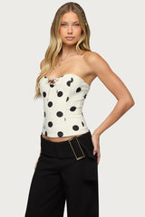 Antonelle Polka Dot Corset