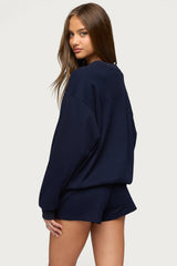 Baila Waffle Henley Top