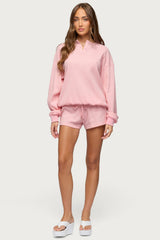 Baila Waffle Henley Top