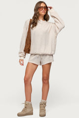 Baila Waffle Henley Top