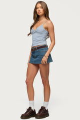 Emilea V Neck Striped Tank Top