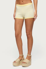 Camil Striped Knit Shorts