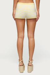 Camil Striped Knit Shorts