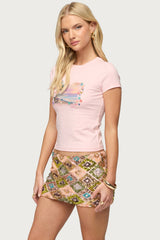 Beach Babe Sequin T Shirt