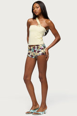 Kalia Sea Star Asymmetric Strap Top