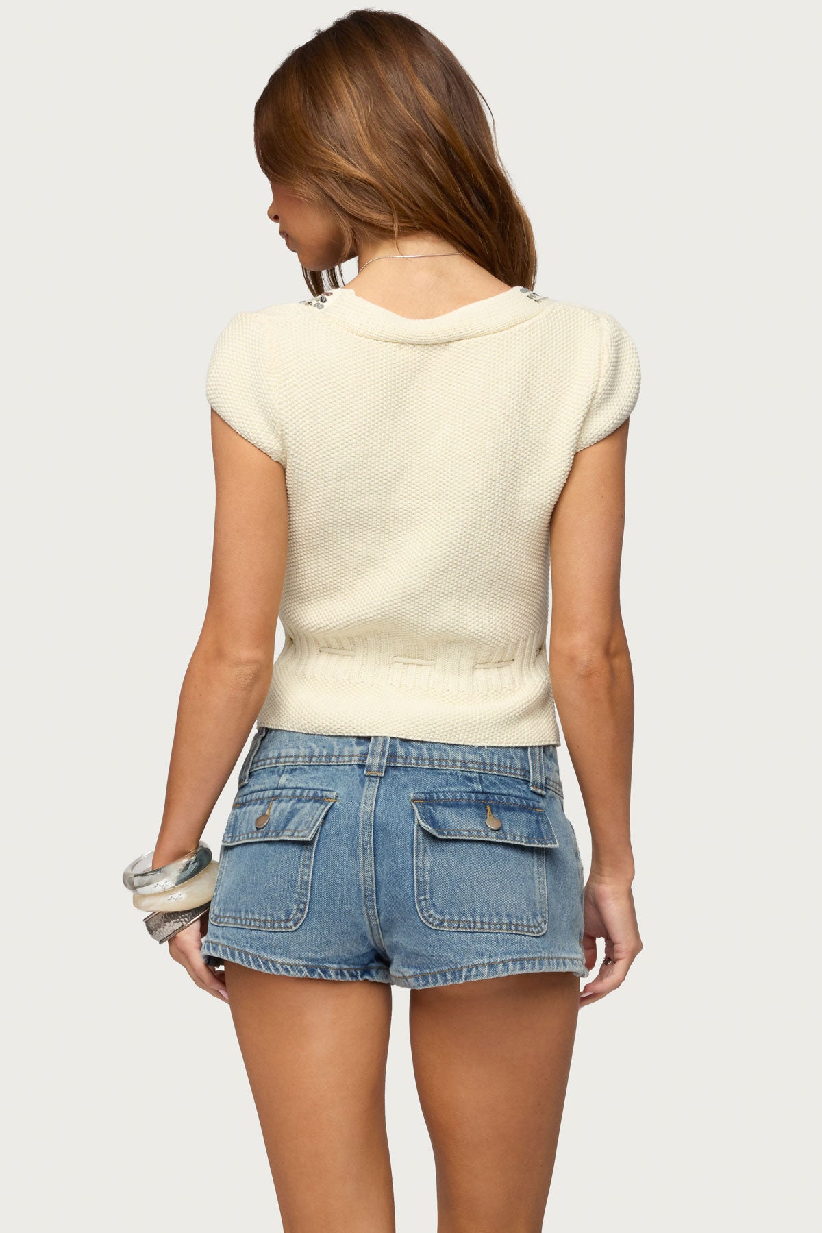 Cate Sequin Knit Top