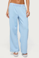 Edikted Core Stripey Wide Leg Joggers