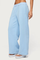 Edikted Core Stripey Wide Leg Joggers
