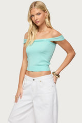 Sami Off Shoulder Knit Top
