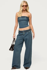 Braidey Low Rise Baggy Jeans