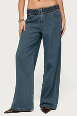 Braidey Low Rise Baggy Jeans