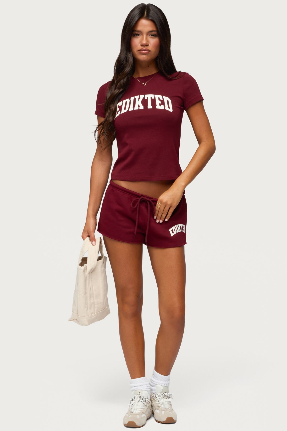 Sporty Babe Edikted Micro Shorts