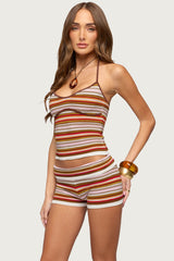 Eisley Striped Halter Top