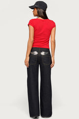 Angel Babe Low Rise Baggy Jeans
