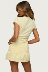 Yelena Lacey Button Up Top