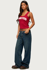 Raelynn Washed Low Rise Baggy Jeans