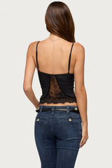 Yanny Lacey Tank Top