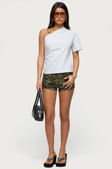 Camo Craze Stretch Micro Shorts