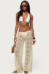 Amrita Baggy Crochet Trousers
