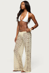 Amrita Baggy Crochet Trousers