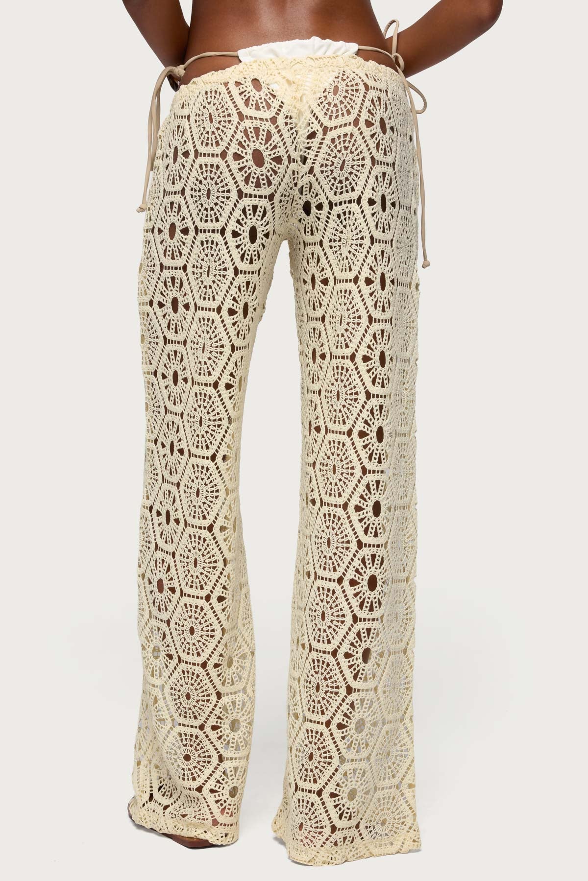 Amrita Baggy Crochet Trousers