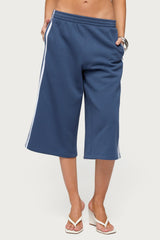 Uma Stripey Bermuda Shorts