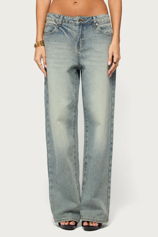 Heidie Low Rise Baggy Jeans view 2