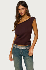 Lauria Off Shoulder Knit Top
