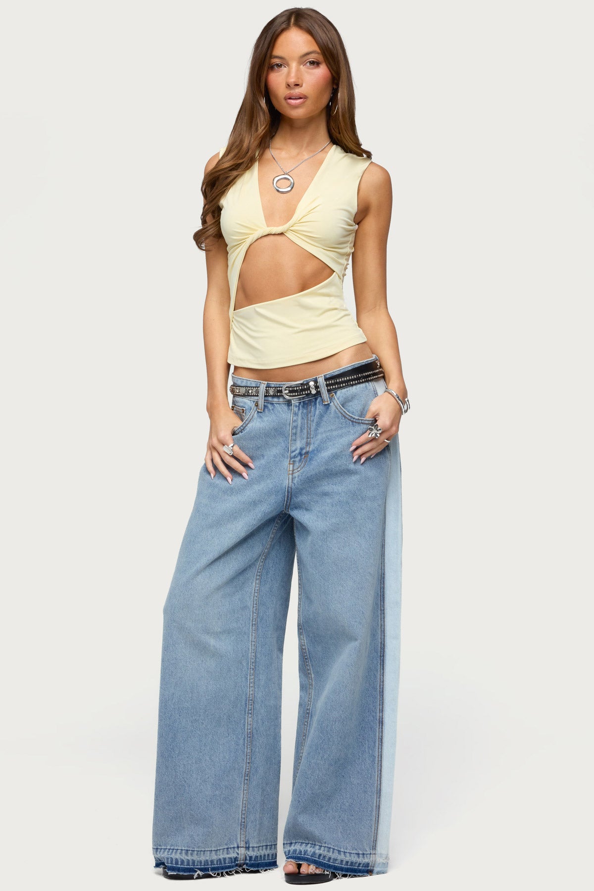 Miranda Twist Cutout Top
