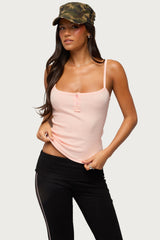 Channa Henley Tank Top