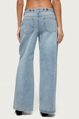 Darynne Low Rise Baggy Jeans