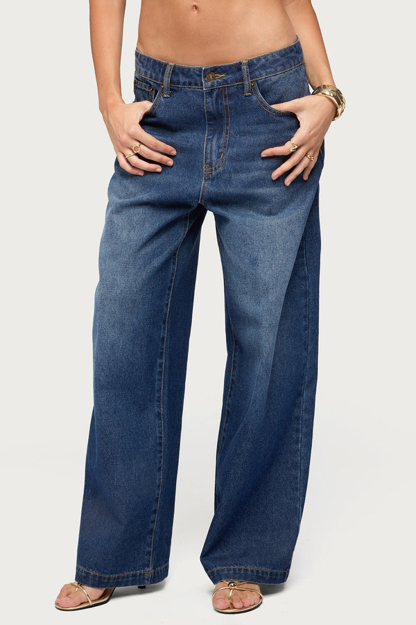 Nichol Low Rise Baggy Jeans