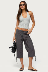 Lilith Cargo Capri Trousers