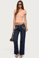 Terrezina V Neck T Shirt