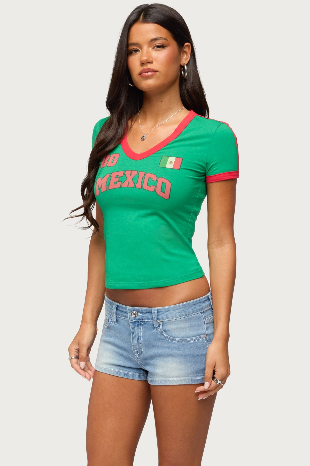 Mexico 08 V Neck T Shirt