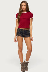 Opaline Contrast T Shirt