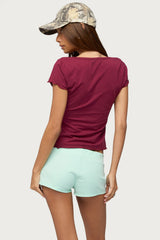 Lilibeth Henley T Shirt