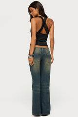 Shirili Low Rise Flared Jeans