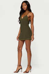 Akemi Studded Mini Dress