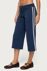 Zanele Side Stripe Capri Joggers