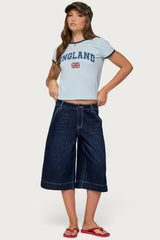 England Babe Graphic T Shirt