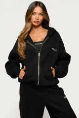 Edikted Diva Zip Up Hoodie