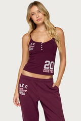 Edikted 2020 Henley Tank Top